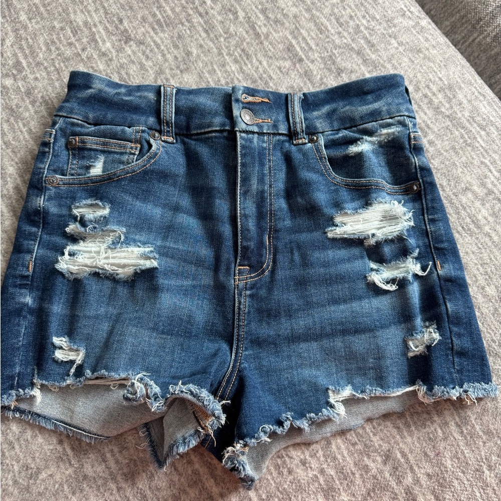 American Eagle Denim Distressed Women Shorts